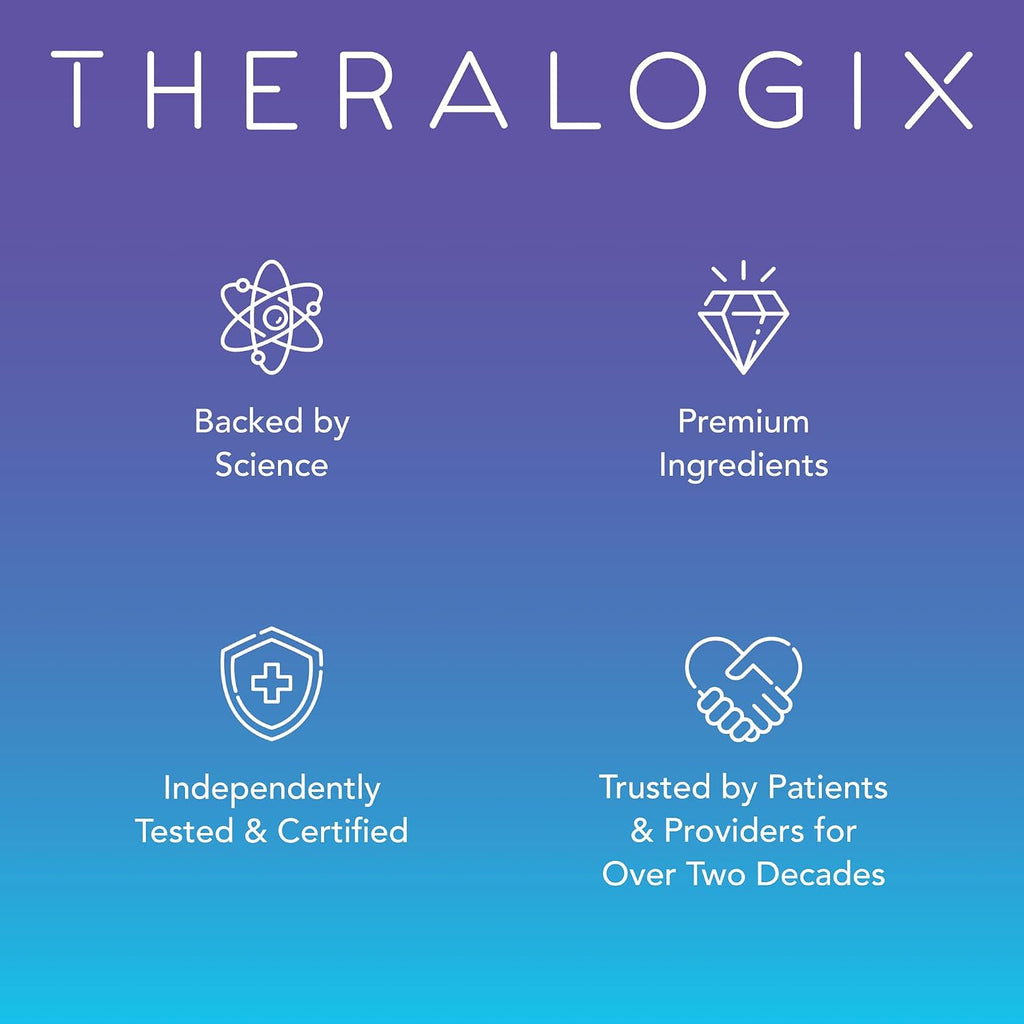 Theralogix Ovasitol Plus - Complemento Metabólico con Myo-Inositol, D-Chiro Inositol, Cromo, Alfalactoalbúmina y Vitamina D - 180 cápsulas (90 días)