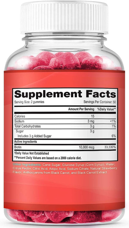 LifeCentric Health Biotina 10000mcg – Veganas: Elaboradas con pectina, sin gelatina ni ingredientes de origen – Image 7