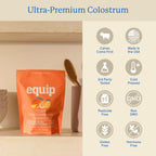 Equip Foods Core Gominolas de Calostro Bovino - 60 gominolas sabor mango melocotón