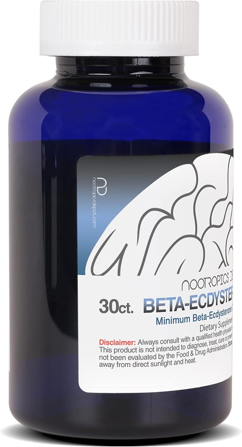 Beta-Ecdysterone 50% Cápsulas | 500 mg | Extracto de Cyanotis Arachnoidea | 30 Unidades