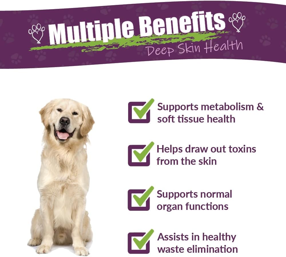 Amber NaturalZ Tumoxil Deep Skin Health Suplemento Herbal para Perros y Cachorros - 30 ml