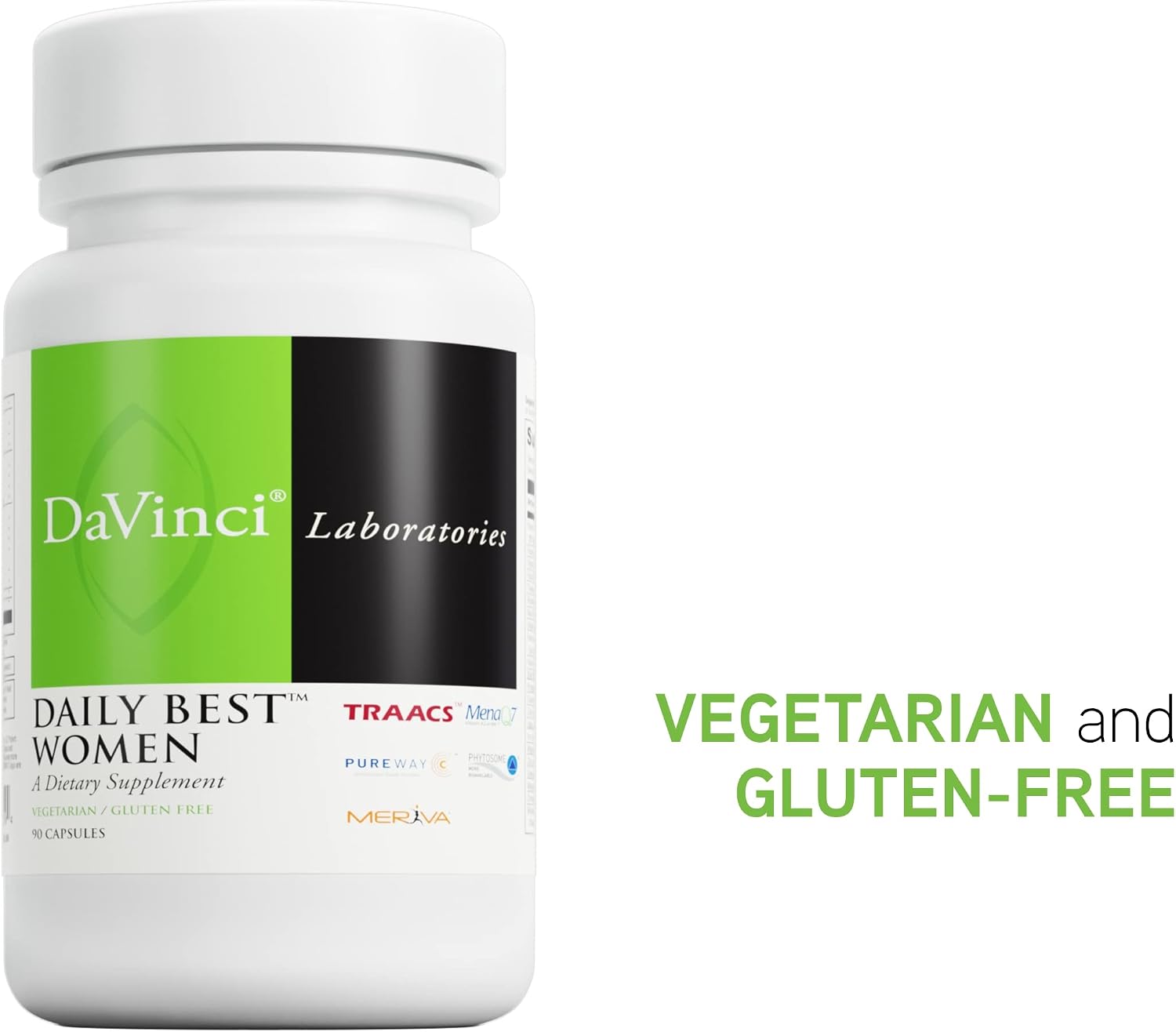 DAVINCI Labs Daily Best Women - Complemento alimenticio para mujeres - 90 cápsulas