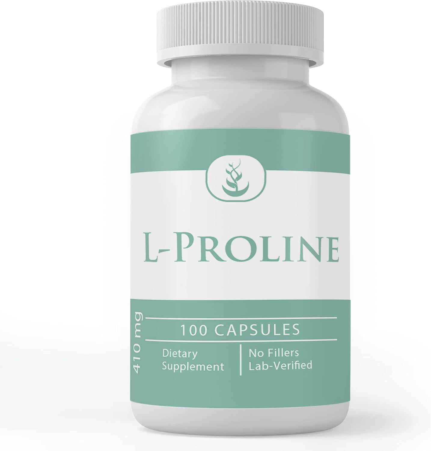 Pure Original Ingredients L-Proline (100 Cápsulas)