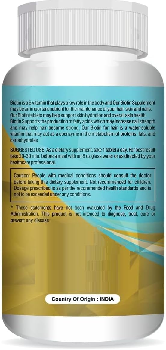 Biotina 30 mcg – 90 Comprimidos