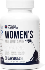 Wound Care Plus Multivitamínico para Mujeres – Complejo de Vitaminas A, C, D, E y Zinc – 60 Cápsulas