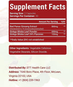 Sugar Care Thảo Dược con Ginseng Rojo - 2 Botellas