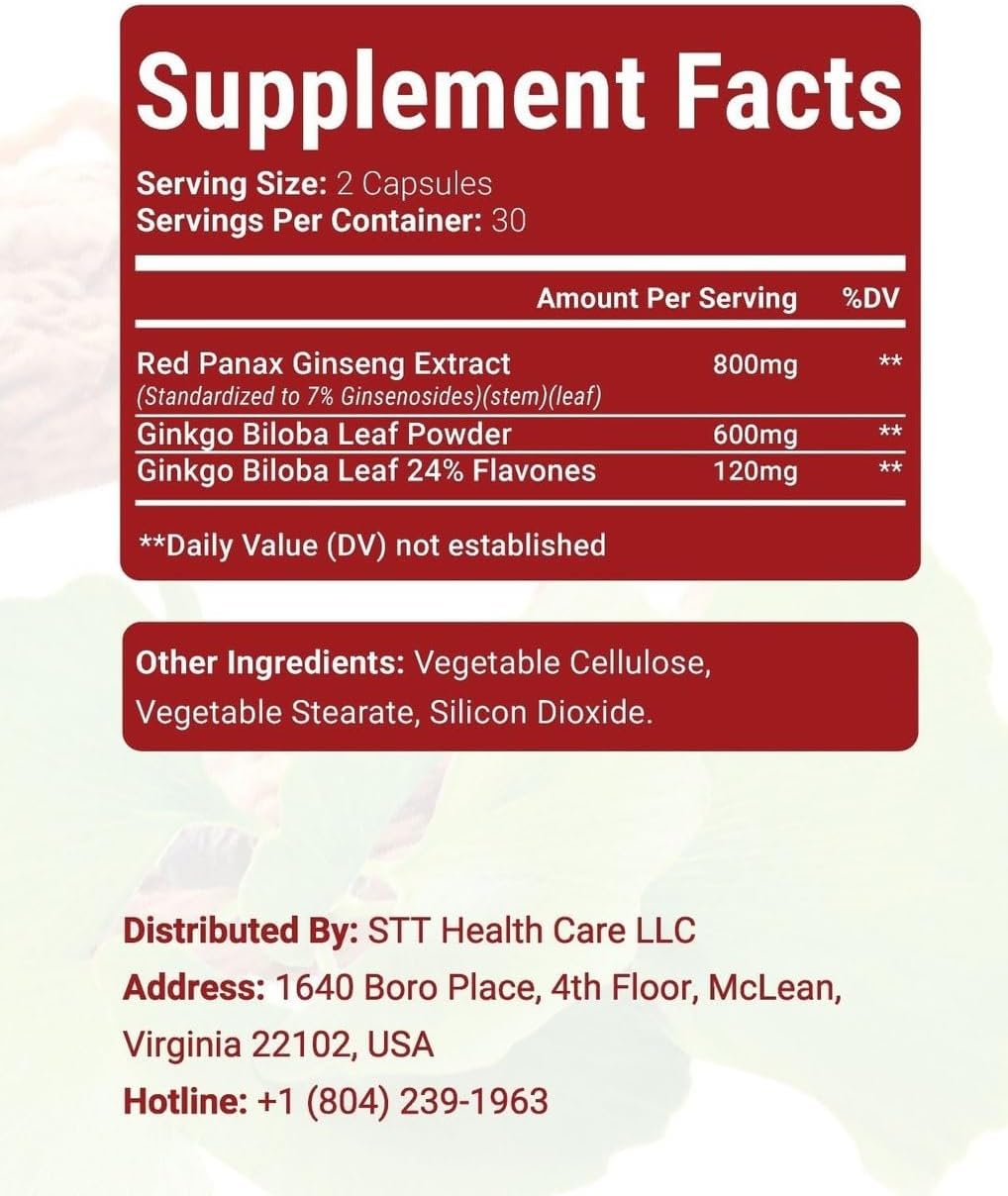 Sugar Care Thảo Dược con Ginseng Rojo - 2 Botellas