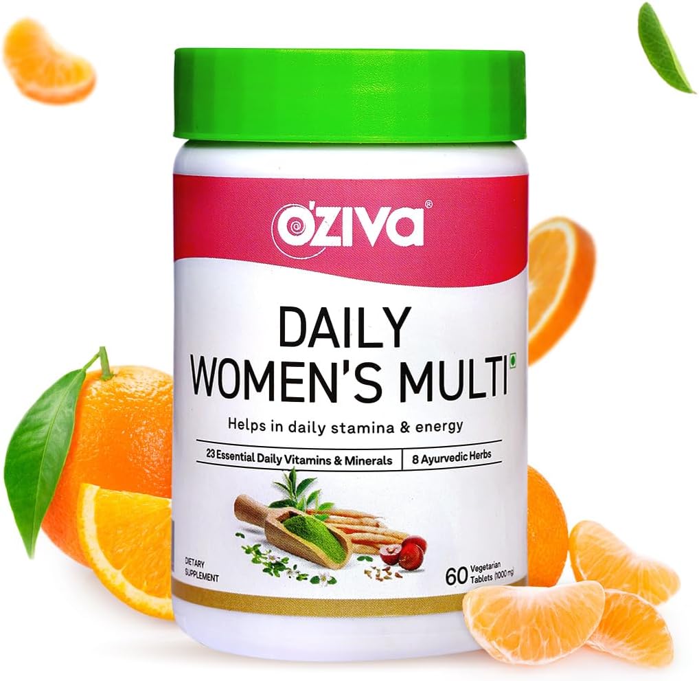 OZIVA Multivitamínico Diario para Mujeres - 60 Cápsulas