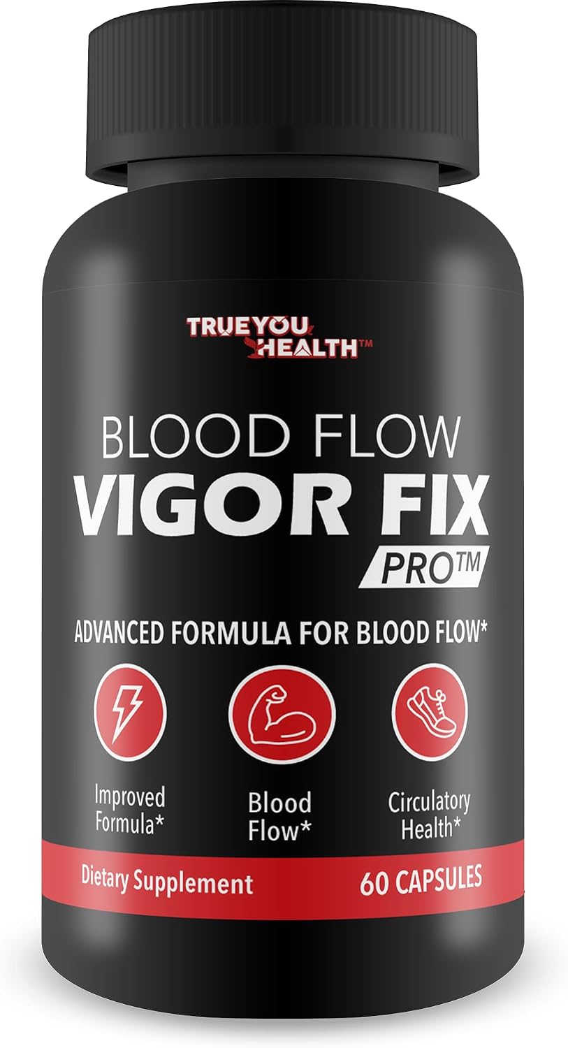 Blood Flow Vigor Fix Pro - Suplemento de Circulación Sanguínea para Hombres