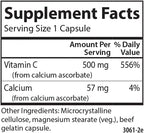 Carlson Mild-C, 500 mg, Buffered Vitamin C, Immune Support and Well-Being, 100 Capsules