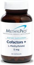 MethylPro Cofactors + L-Metilfolato 5 mg - Vitaminas B6, B12 y Magnesio - 30 Cápsulas