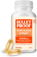Bulletproof Brain Octane Cápsulas Blandas, 60 Cápsulas, Aceite MCT C8 Puro