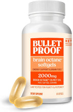 Bulletproof Brain Octane Cápsulas Blandas, 60 Cápsulas, Aceite MCT C8 Puro
