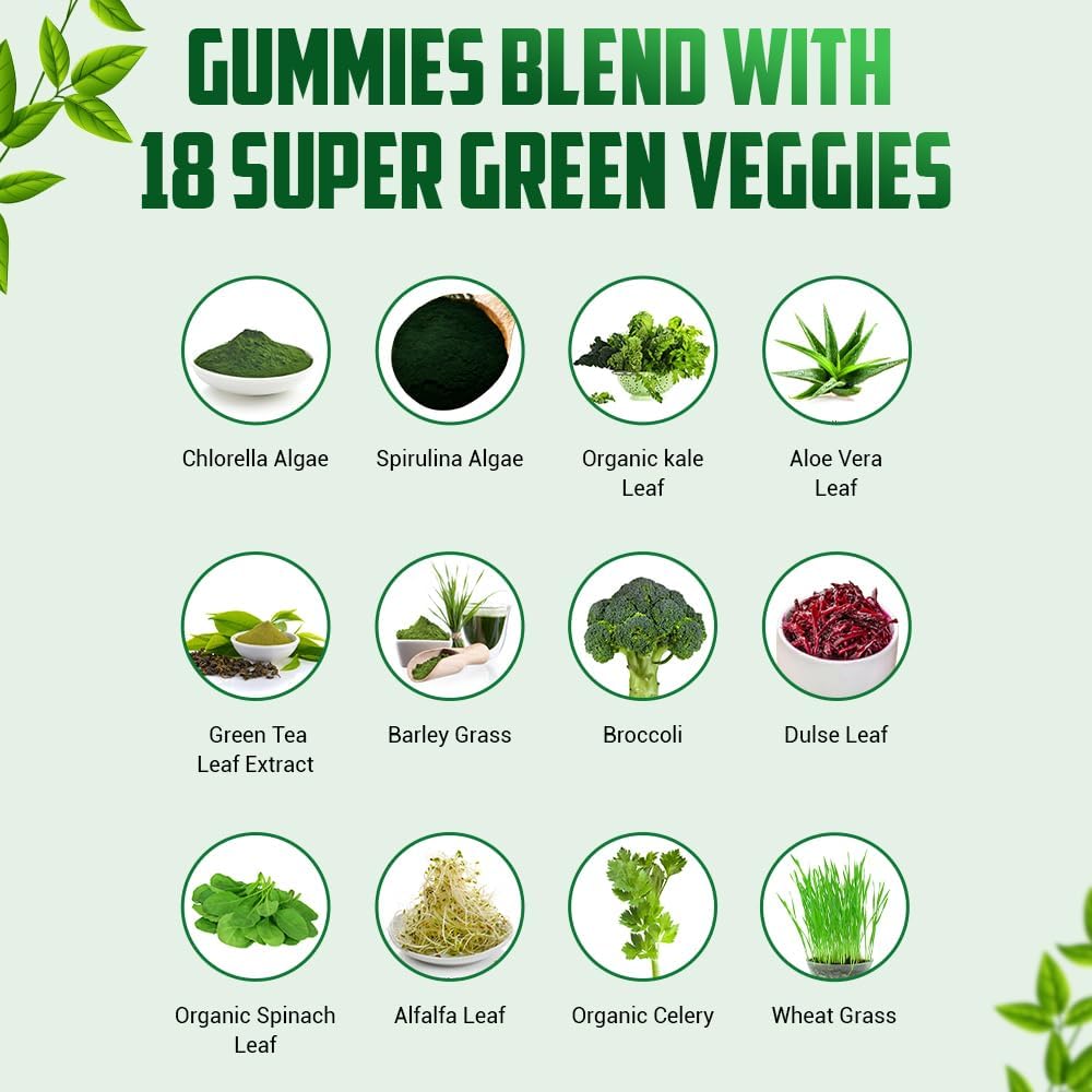 IMPACT Fiber Gummies - Gominolas de Fibra y Supergreens (60 uds)