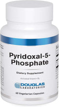 Douglas Laboratories Piridoxal-5-Fosfato (50 mg) - Active Vitamin B6 - 60 Capsules