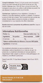 Waterfall D-Mannose Powder - 100% Pure Birch - 50g