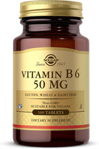 Solgar Vitamina B6 50 mg - 100 Comprimidos