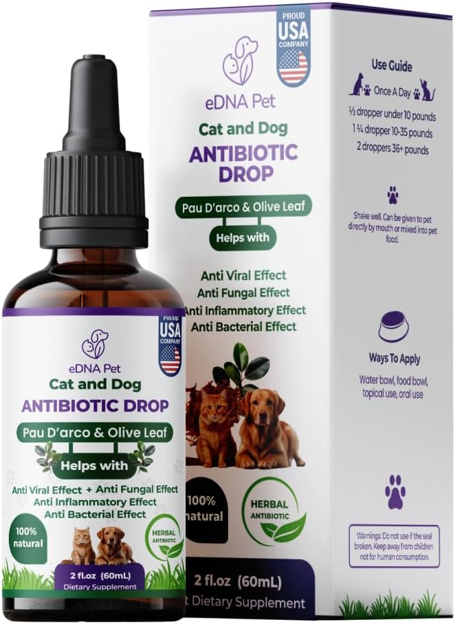 Gotas Herbales para Perros y Gatos con Arándano - 59 ml