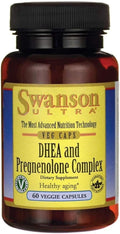 Swanson DHEA and Pregnenolone Complex 60 Veggie Capsules