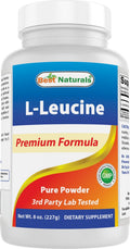 Best Naturals L-Leucina en Polvo Pura 227 g