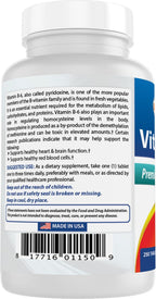 Best Naturals Vitamina B-6 25 mg, 250 Comprimidos