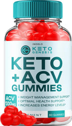 Indelo Keto Genesis ACV Gummies 1000mg - 60 Gominolas