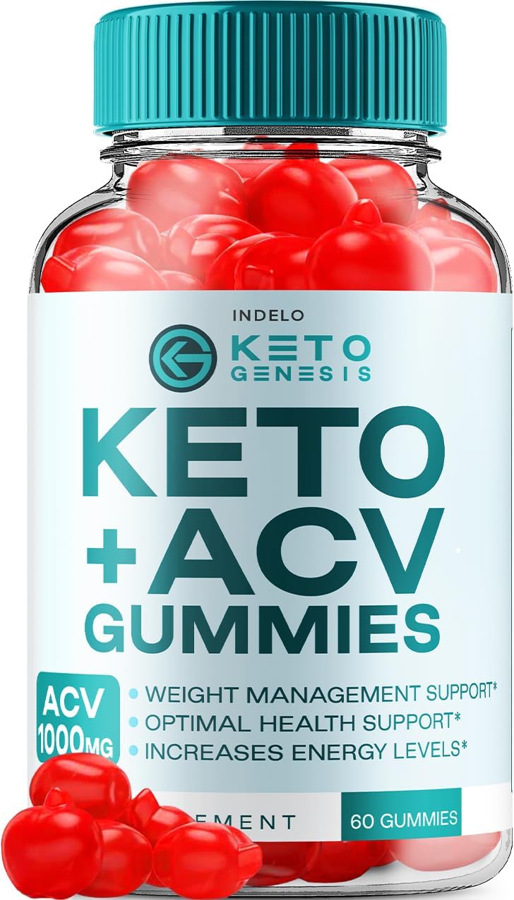 Indelo Keto Genesis ACV Gummies 1000mg - 60 Gominolas