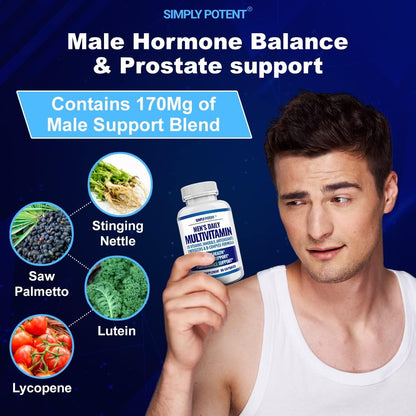Simply Potent Multivitamínico Diario para – Vitamina A: Contribuye al mantenimiento de la visión normal, al – Image 6