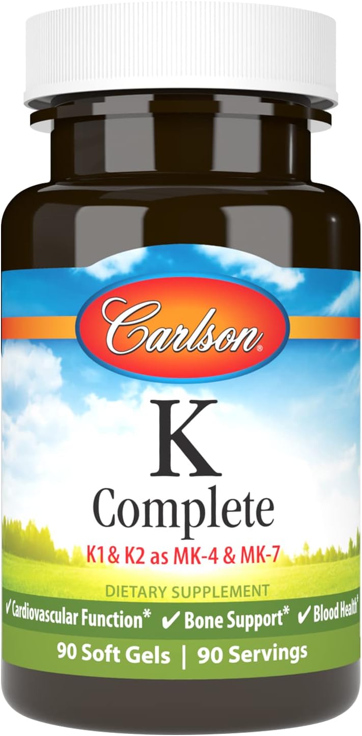 Carlson Labs K Complete Cápsulas blandas, 90 unidades