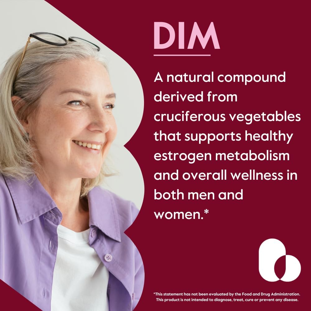 BESTVITE DIM (Diindolilmetano) 400mg con Bioperine - 120 Cápsulas Vegetales