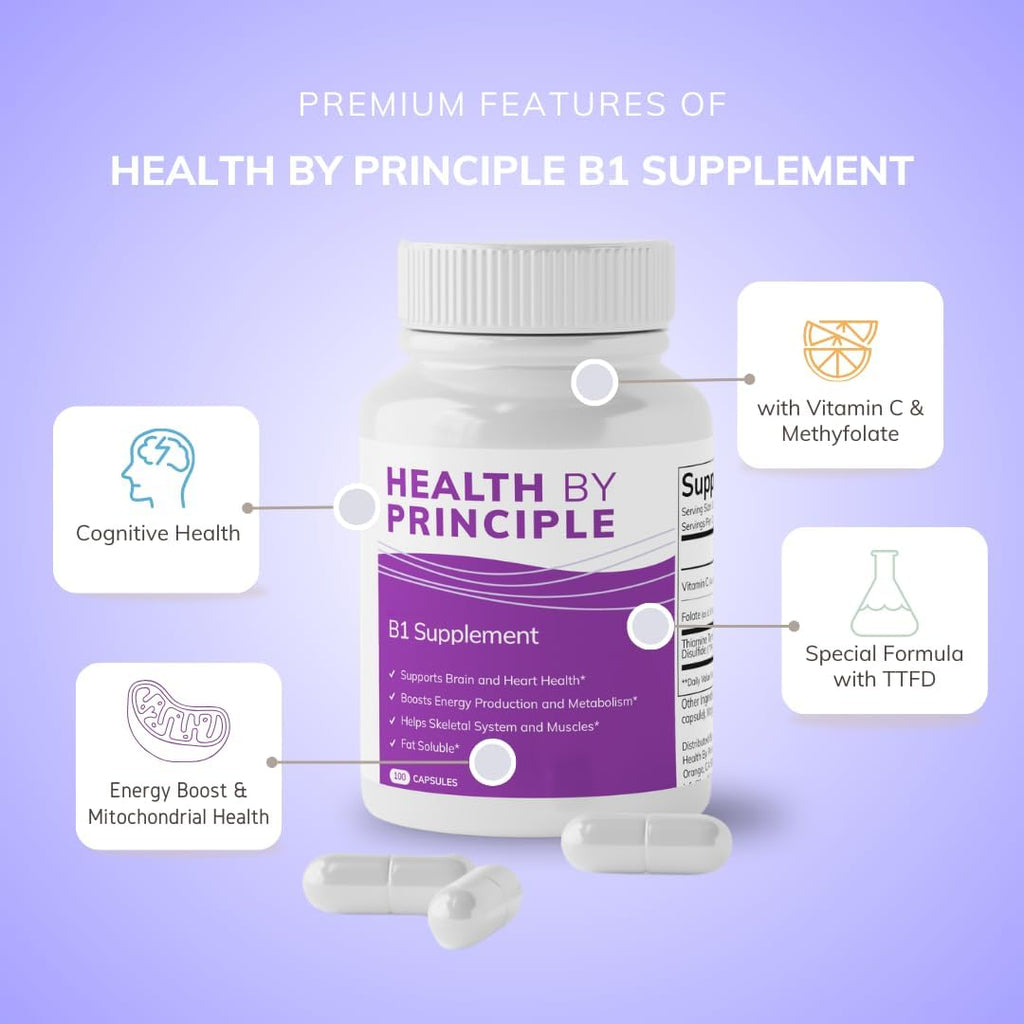 B1 Supplement (TTFD) – Energía, Cognición y Digestión – 100 Cápsulas