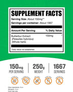 Extracto de Petasita (Butterbur) en Polvo - 150 mg por porción, 250 g