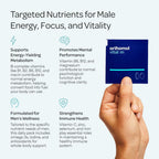 Orthomol Vital M Polvo y Comprimidos para Hombres - 30 Días