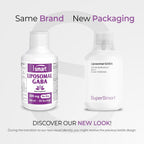 Supersmart - Liposomal GABA 500mg con L-Teanina - Sabor Limón Natural - 250 ml