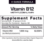Results RNA - Advanced Cellular Vitamin B12 Spray - Metilcobalamina 1500 mcg - 60 Servicios