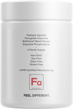 Codeage Liposomal Fadogia Agrestis 600mg con Vitamina D3, Zinc y Fenogreco, 60 Cápsulas