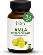 Amla Extract Capsule (Indian Gooseberry) - Natural Vitamin C Supplement - 450 mg, 60 Vegan Capsules