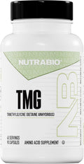 NutraBio TMG Betaína Anhidra 500mg - Cápsulas