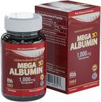 Dr.K&C Mega Albumin - Suplemento de Albúmina 1000mg (2x60 Comprimidos)