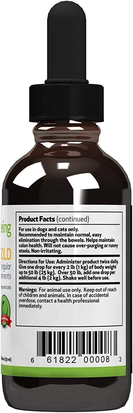 Pet Wellbeing Smooth BM Gold para Perros - Suplemento Digestivo Herbal - 59 ml