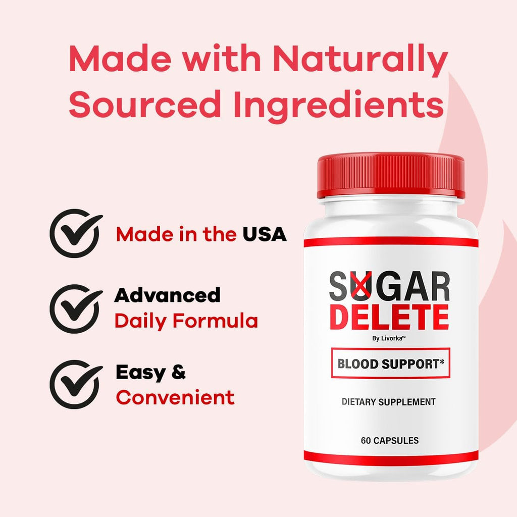 Sugar Delete Cápsulas - Complemento Alimenticio con Ingredientes Naturales, 300 Cápsulas (5 Meses) – LIVORKA