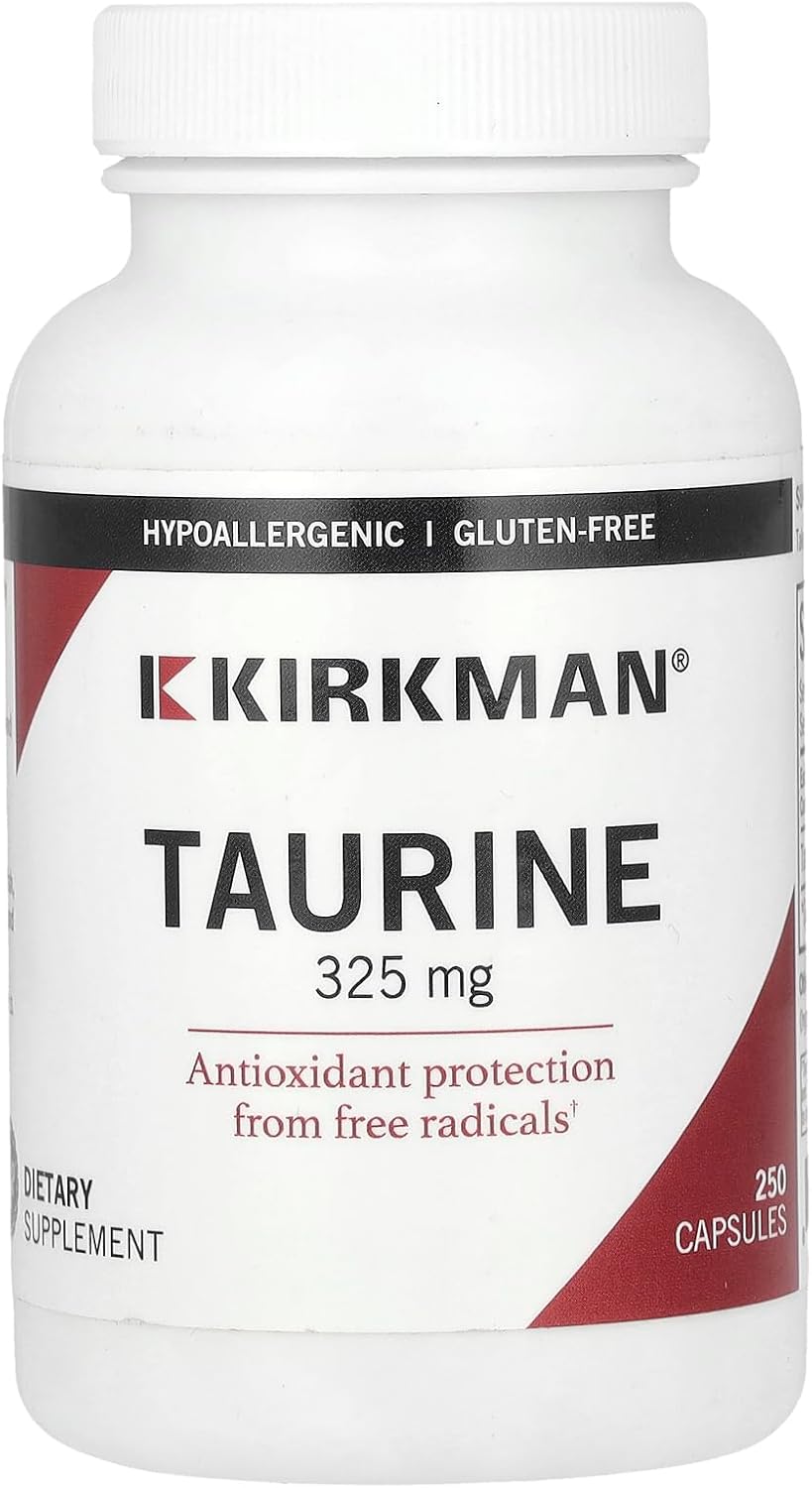 Kirkman L-Taurina 325 mg Cápsulas, 250 unidades