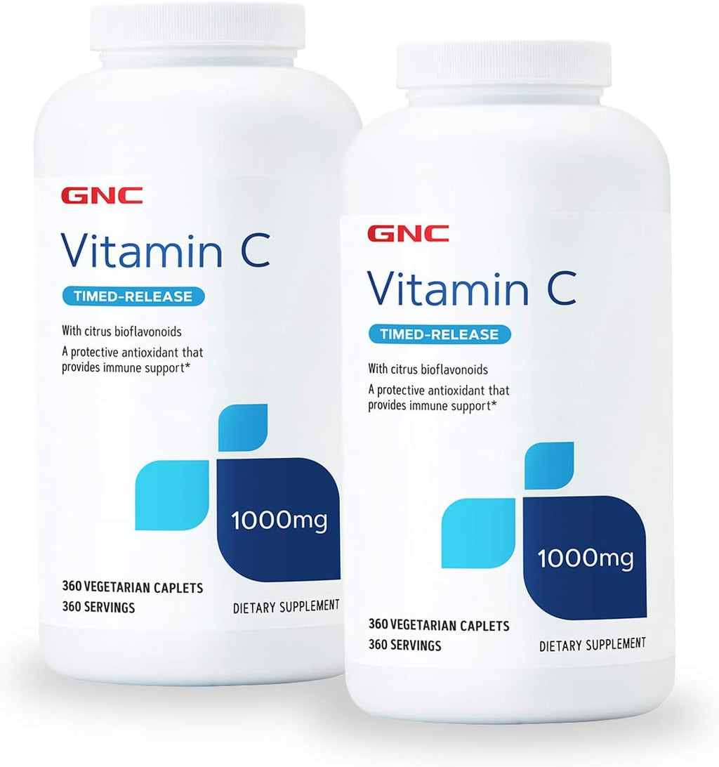 GNC Vitamina C 1000 mg - Twin Pack