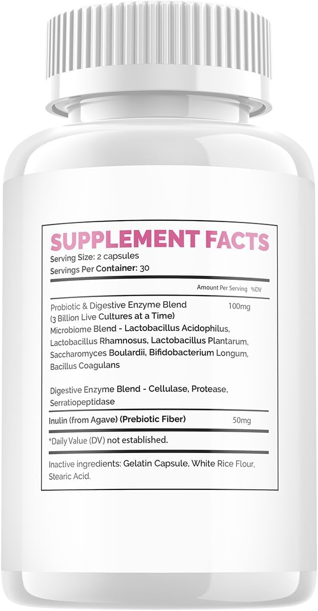 FemiPro Supplement - Probiótico para la Salud Urinaria y Microbioma (5 Pack - 300 Cápsulas)