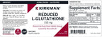 Kirkman Reduced L-Glutathione 100 mg - Hipoalergénico | 100 Cápsulas Vegetarianas | Antioxidante