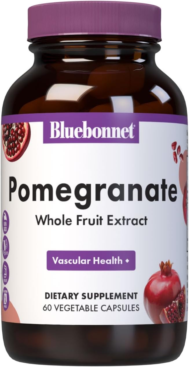 BlueBonnet Super Fruit Extracto de Granada, 60 Cápsulas Vegetales
