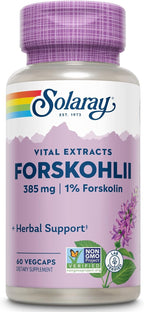 Solaray Forskohlii 385 mg - 60 Cápsulas