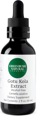 Greenbush Gotu Kola (Centella asiática) Extracto Líquido 2 oz (60 ml)