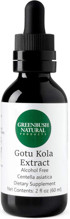 Greenbush Gotu Kola (Centella asiática) Extracto Líquido 2 oz (60 ml)