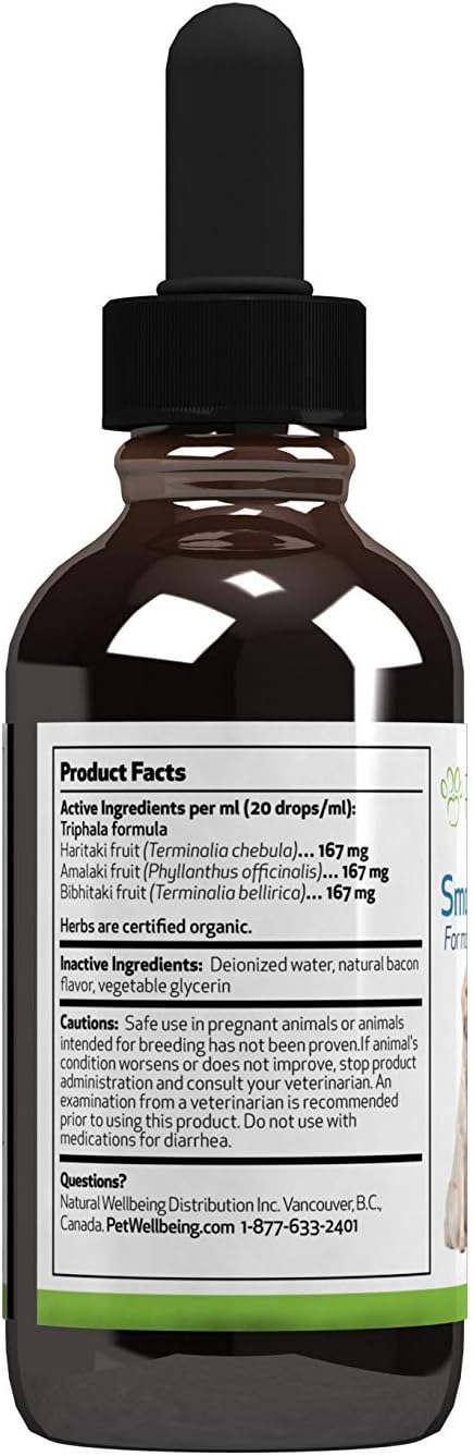 Pet Wellbeing Smooth BM Gold para Perros - Suplemento Digestivo Herbal - 59 ml